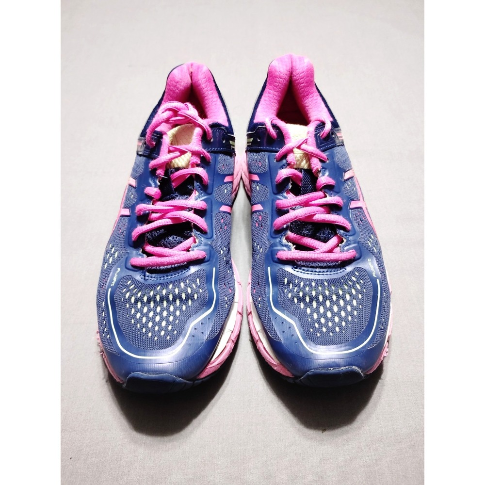 Asics Gel Kayano 22 Women‎ 8 Pink Blue Sneaker Preppy Athletic Running Training